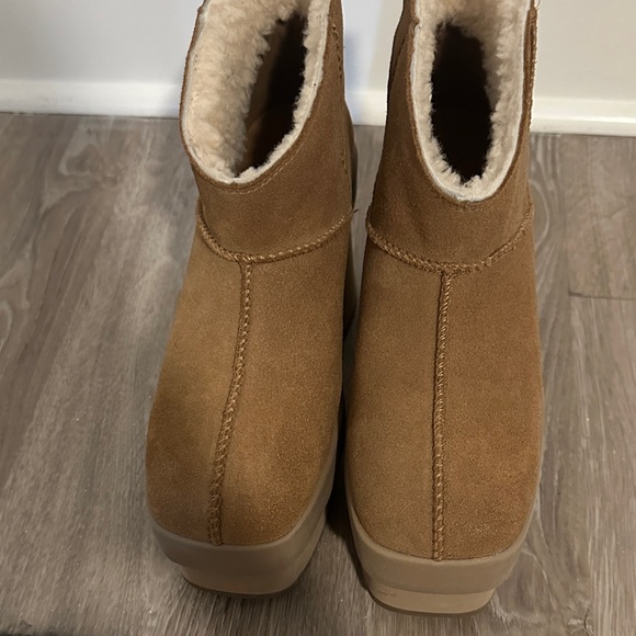 Ugg New Heights Platform Mini Chestnut - Picture 6 of 7